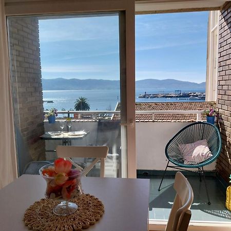 Ferienwohnung Vista Faro, Playa Panadeira Sanxenxo Exterior foto